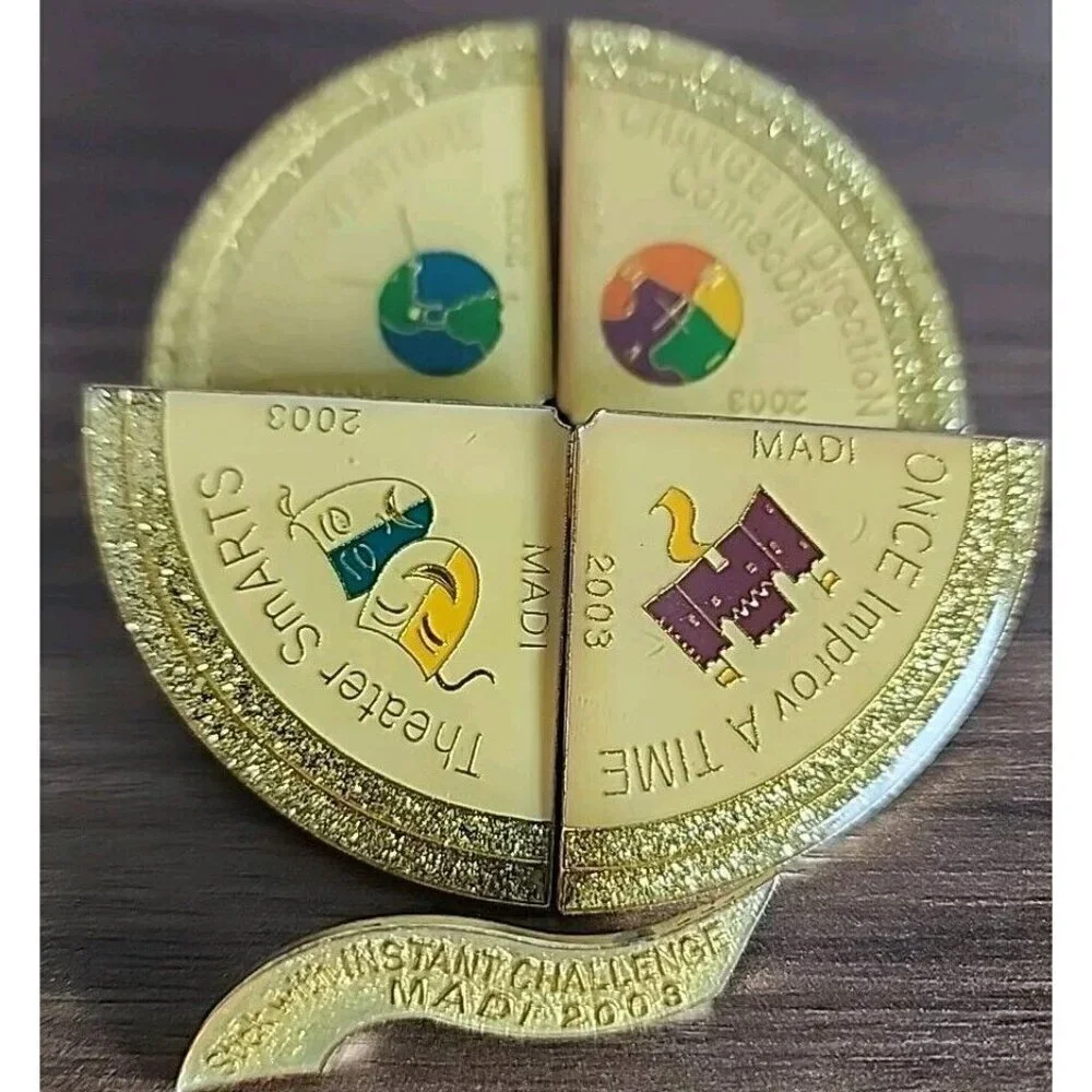 Destination Imagination trading Pin 2003 Maryland MADI Duck Wheel DI Pins